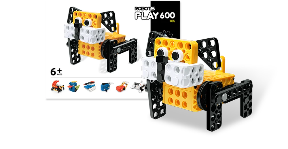 ROBOTIS PLAY 600 PETs 動物機器人教具與完成作品